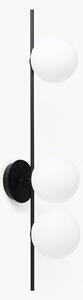 Lampada da soffitto in vetro opale Atlanta