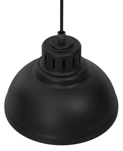 Lampadario a sospensione con filo SVEN 4xE27/15W/230V nero/oro