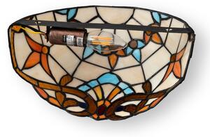 Brilagi - Applique in stile Tiffany in vetro colorato MIRABELLA 1xE14/40W/230V