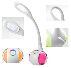 Lampada da tavolo LED RGB dimmerabile LED/7W/230V bianco