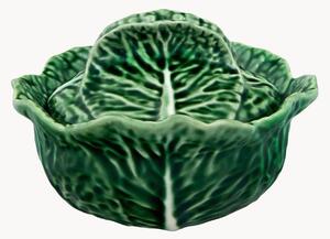 Ciotola da portata artigianale con coperchio Cabbage
