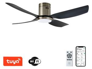 Immax NEO 07282L - LED+CCT dimmerabile Ventilatore da soffitto PURE 24W/230V Wi-Fi Tuya + telecomando