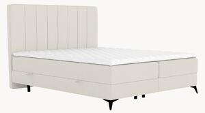 Letto boxspring fatto a mano con contenitore Aggaz, H3