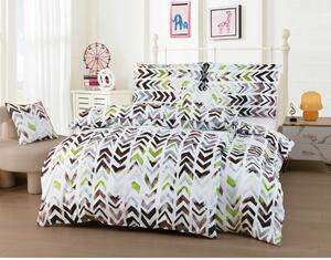 Biancheria da letto in microsatinato per letto singolo 6 pezzi 140x200 cm Madison – JAHU collections
