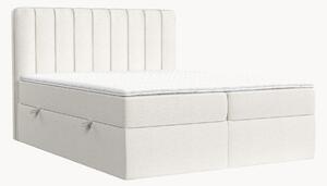 Letto boxspring fatto a mano con contenitore Skyfall, H2