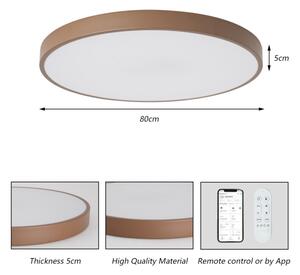 Brilagi-LED Lampada dimmerabile POOL SMART LED/100W/230V 80 cm Wi-Fi Tuya+telecomando marrone