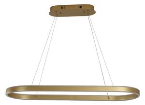 Brilagi - Lampadario LED sospeso su cavi PONDIE LED/44W/230V 80x30 cm oro