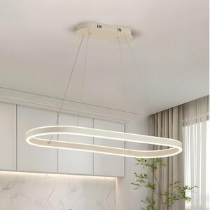 Brilagi - Lampadario LED a sospensione con cavi PONDIE LED/45W/230V 80x30 cm bianco