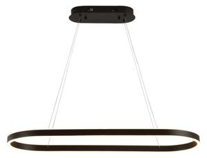 Brilagi - Lampada a sospensione LED su cavo PONDIE LED/43W/230V 80x30 cm nero