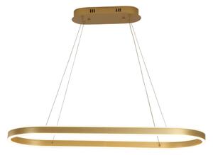 Brilagi - Lampadario LED sospeso su cavi PONDIE LED/44W/230V 80x30 cm oro