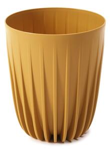 Vaso di design MIRA in senape 30 cm