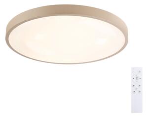 Brilagi - Lampada LED dimmerabile GLASS POOL DOUBLE LED/60W/230V 50 cm beige + telecomando