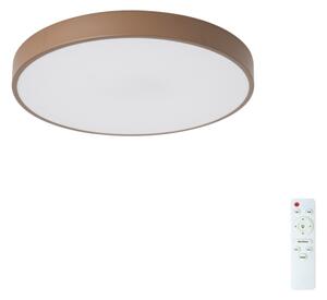 Brilagi - Plafoniera LED dimmerabile POOL LED/48W/230V 3000-6000K 40 cm marrone+telecomando