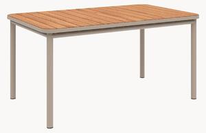 Tavolo da giardino con piano in legno di teak Kirra