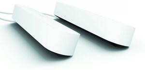 Philips - Set 2x lampada da tavolo dimmerabile LED RGB Hue AMBIANCE 6W 230V bian