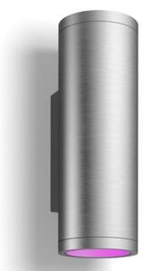 Philips 17463/47/P7 - LED RGBW Lampada da esterno Hue APPEAR 2xLED/8W/230V IP44