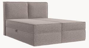 Letto boxspring fatto a mano con contenitore Bergen, H3