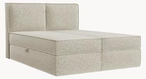 Letto boxspring fatto a mano con contenitore Bergen, H3