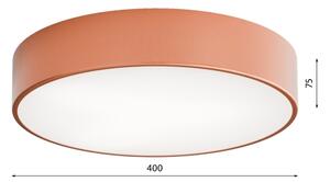 Plafoniera CLEO 3xE27/24W/230V d. 40 cm di rame