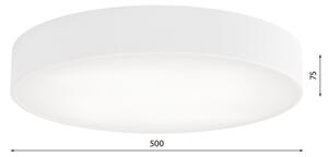 Plafoniera da bagno CLEO 4xE27/24W/230V diametro 50 cm bianco IP54