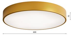 Plafoniera LED CLEO LED/69W/230V 3000K diametro 60 cm oro