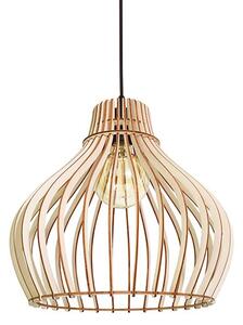 Lampadario su corda BARREL 1xE27/24W/230V diametro 38 cm