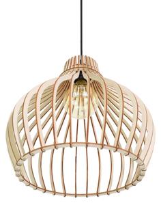 Lampadario su corda BARREL 1xE27/24W/230V diametro 38 cm