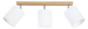 Spot-Light 56744374 - Faretto APRILLIA 3xE27/25W/230V rovere bianco