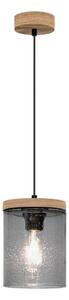 Spot-Light 161859151 - Lampadario a sospensione con filo MONSUN 1xE27/60W/230V pino