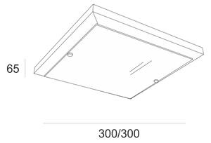 Lampada da soffitto 1xE27/60W/230V