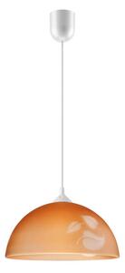 Lampadario a sospensione con filo 1xE27/60W/230V foglie