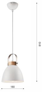 Lampadario a cavo DANIELLE 1xE27/60W/230V