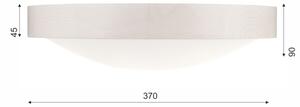 Lampada da soffitto MEDA 2xE27/60W/230V
