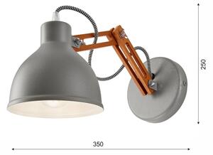 Lampada da parete MARCELLO 1xE27/60W/230V