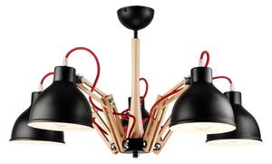Plafoniera MARCELLO 5xE27/60W/230V da soffitto