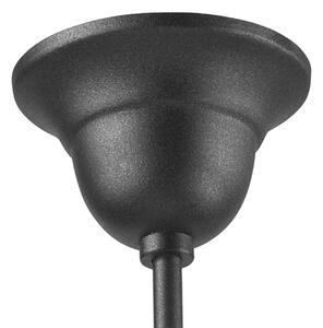 Lampadario a sospensione con supporto rigido RETRO 1xE27/60W/230V antracite