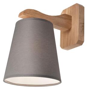 Applique ANDREA 1xE27/60W/230V quercia/grigio