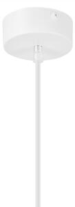 Lampadario a sospensione con filo NICO 1xE27/60W/230V bianco