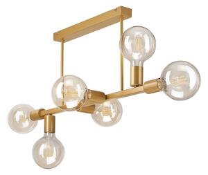 Lampadario su palo ASTRID 6xE27/60W/230V oro