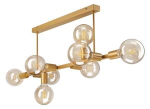 Lampadario su palo ASTRID 8xE27/60W/230V oro