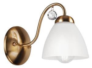 Lampada da parete MIRANDA 1xE27/60W/230V oro