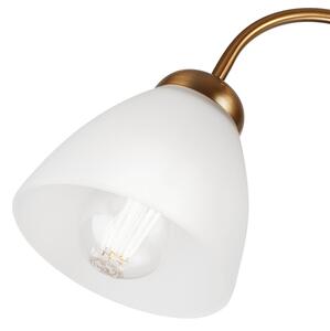 Lampadario da parete MIRANDA 3xE27/60W/230V oro