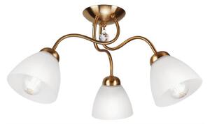 Lampadario da parete MIRANDA 3xE27/60W/230V oro