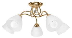 Lampadario a plafone MIRANDA 1xE27/60W/230V oro