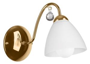 Lampada da parete MIRANDA 1xE27/60W/230V oro