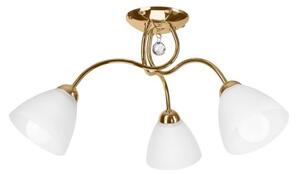 Lampadario da parete MIRANDA 3xE27/60W/230V oro
