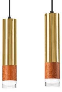 Lampadario a sospensione con filo AURELIA 2xGU10/10W/230V