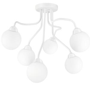 Lampadario a plafone HOLLY 6xG9/5W/230V bianco