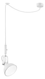 Lampadario a sospensione con filo IRMA 1xE14/28W/230V bianco