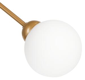 Lampadario a sospensione con supporto rigido RUBBY BALL 6xG9/5W/230V oro